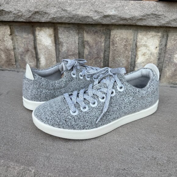NIB ALLBIRDS WOOL PIPER 7 Women's Sustainable Low Tp Sneaker Grey NEW - Picture 1 of 9